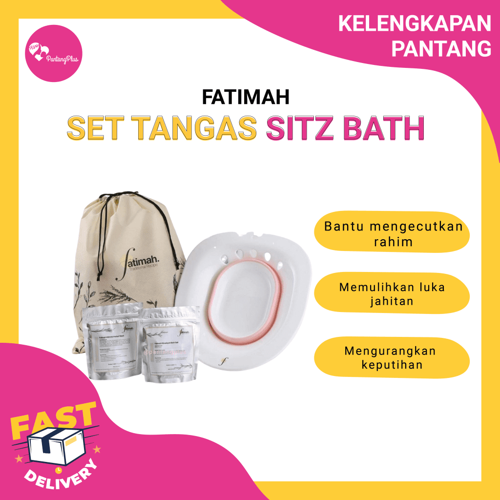 Set Bertangas Fatimah Sitz Bath Kit (Untuk ibu berpantang dan anak dara